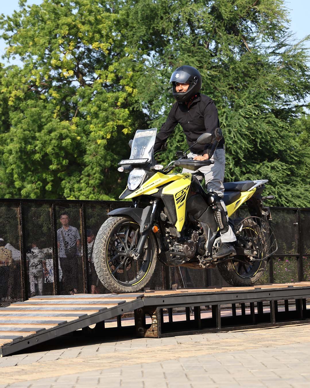 Riding club members at Suzuki Matsuri